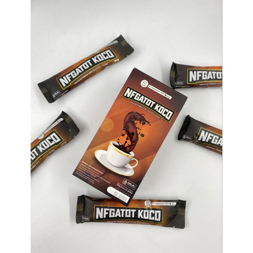 NFGATOT KOCO KEMASAN BARU KOPI GATOT KOCO ORIGINAL 100% - NEW FORMULA KOPI GATOT KOCO ASLI
