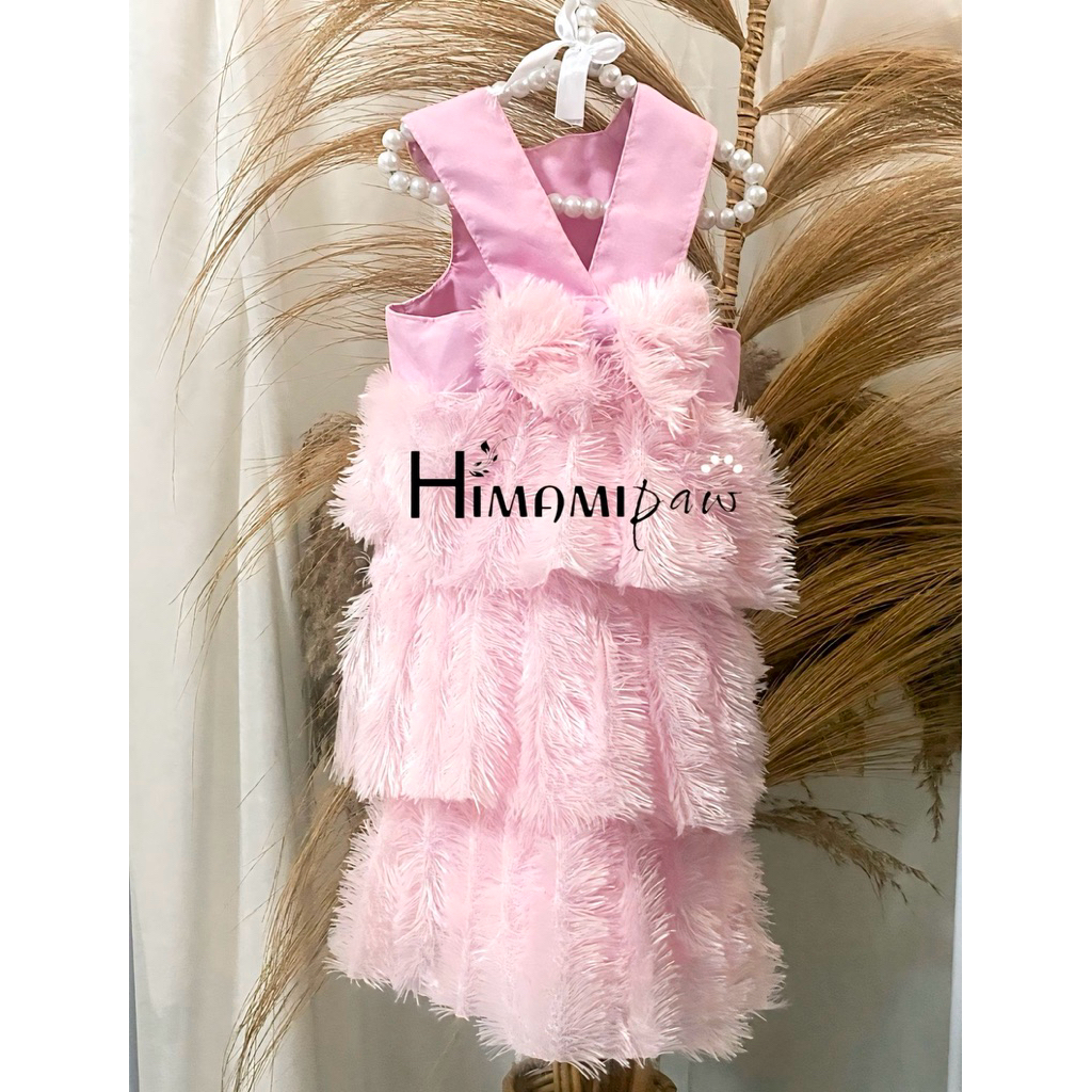 HIMAMIPAW - BAJU PESTA KUCING BULU TUTU TOPI KALUNG MUTIARA KASUR AYUNAN