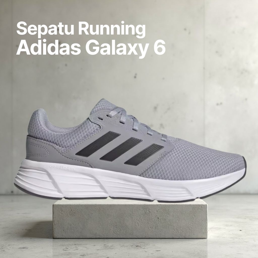 Adidas Galaxy 6 Grey Running Shoes