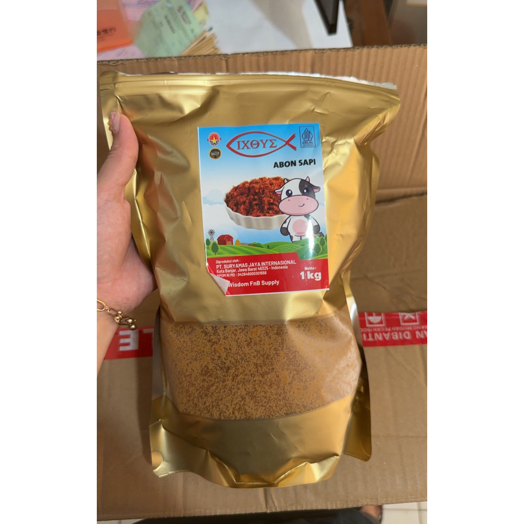 Abon Sapi 1kg / Abon Sapi 1kg IXOYE