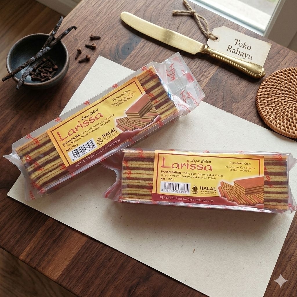 Lapis Legit Coklat Larissa