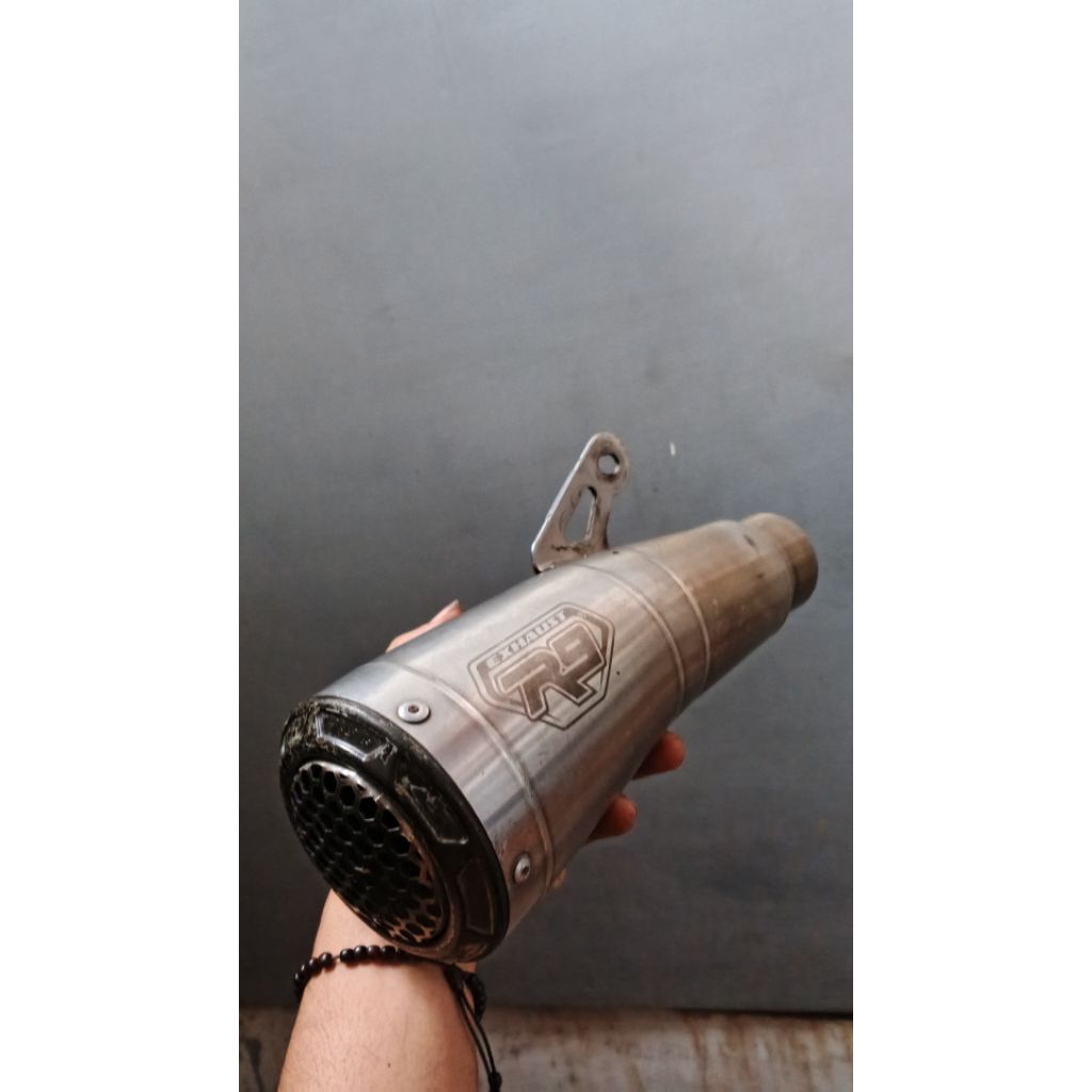 Knalpot R9 GP series Original Slincer R9 GP seties Original Inlet 50.