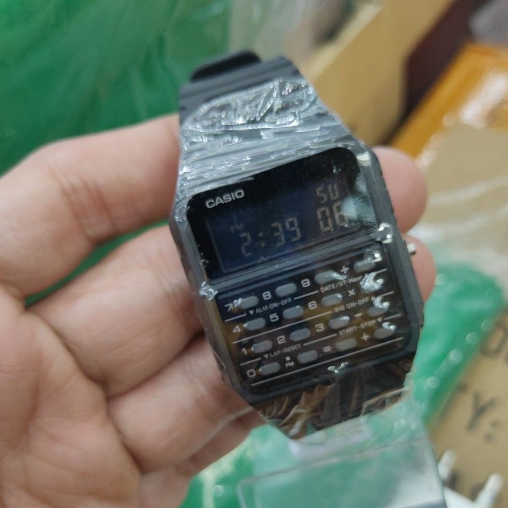 Jam Tangan Pria Casio CA53A Calculator Original