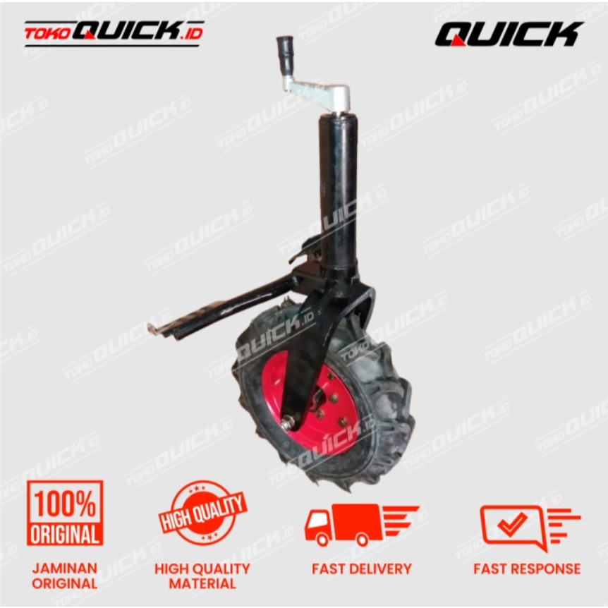 Roda Tunggal Belakang Traktor Quick Rotary Kronos - Mower Single Rear Wheel Set
