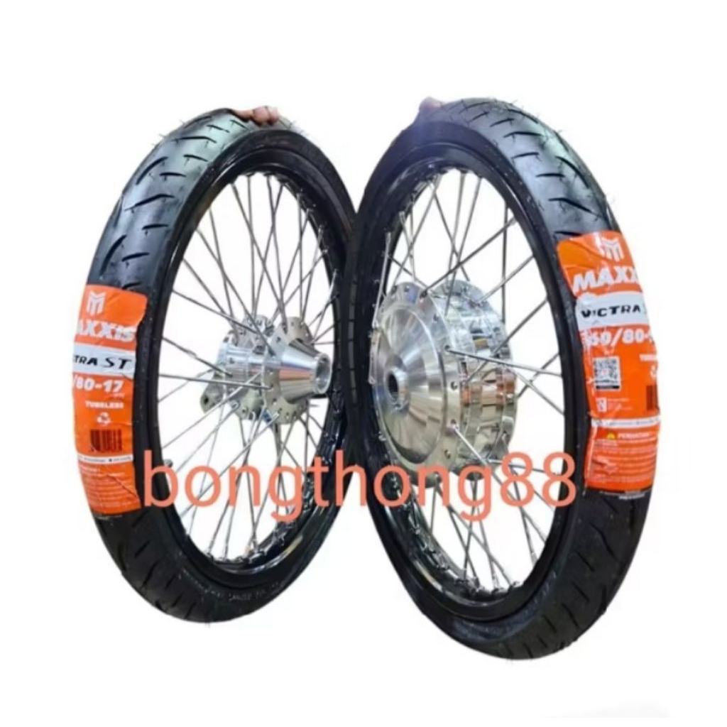 Sepakat Velg Scarlet Pcx160 abs Pcx160 cbs Velg 160 160 17 Tromol Scarlet jari jari tdr Ban maxxis 6