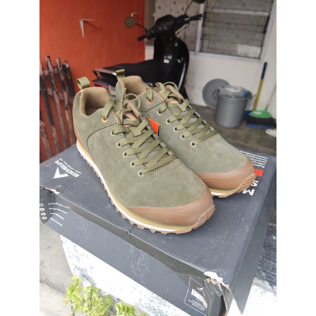 Sepatu Eiger Vibram Bugle Olive