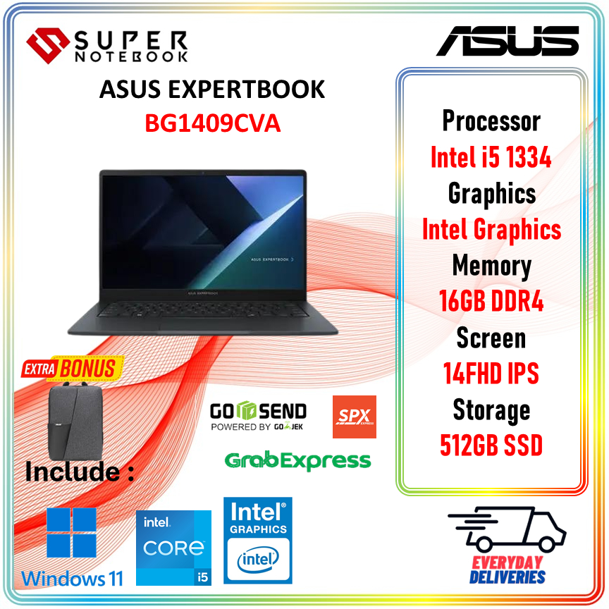 ASUS Expertbook BG1409CVA i5-1334U 16GB 512GB 14.0 FHD