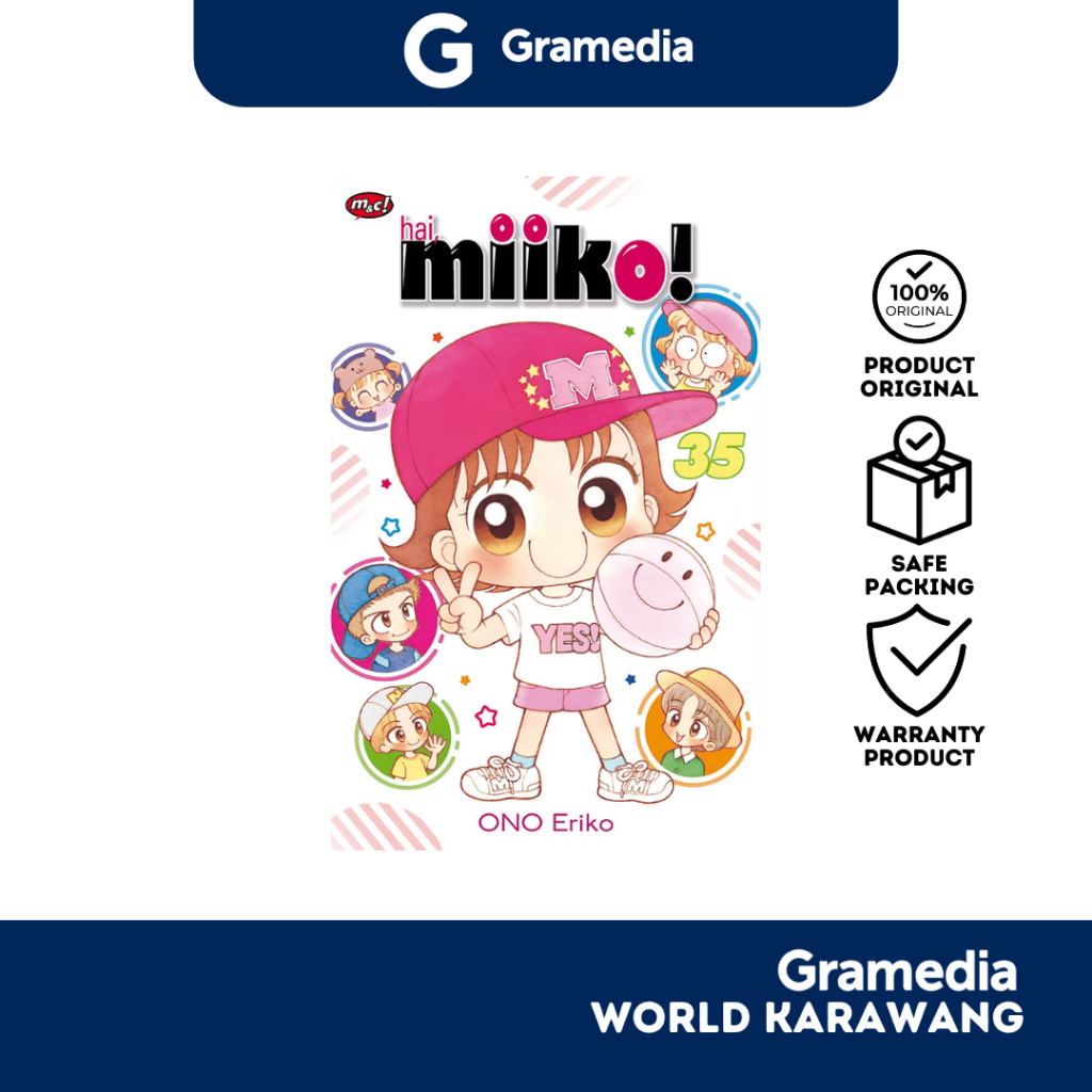 Gramedia Karawang - Buku Komik - Hai, Miiko 35 - Bookpaper - Ono Eriko