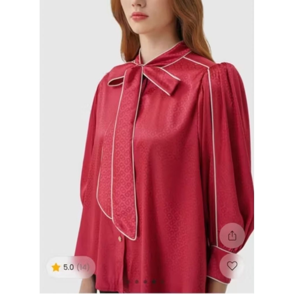 BUTTONSCARVES TAPIS MONOGRAM SHIRT