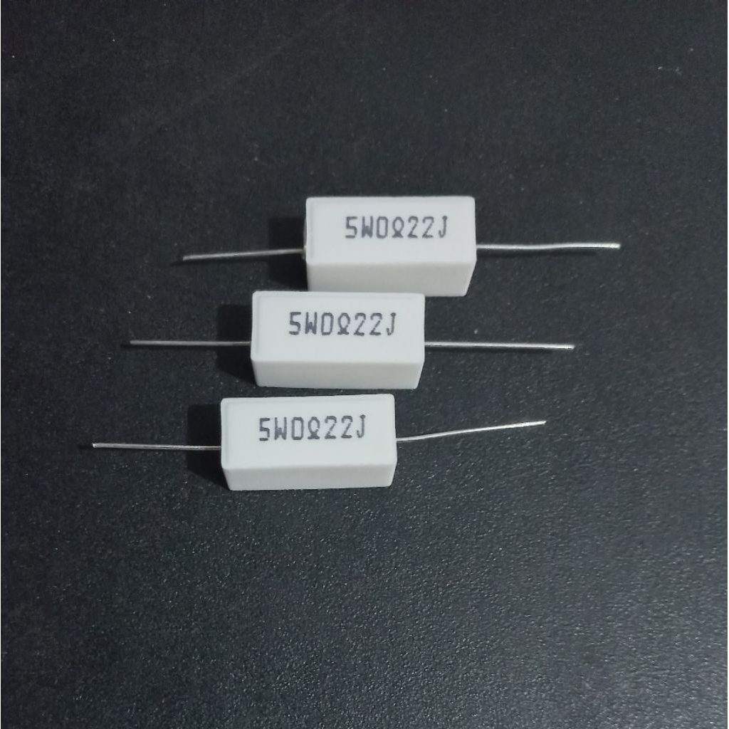 Resistor 0.22 ohm 0.22R 5 watt 5w