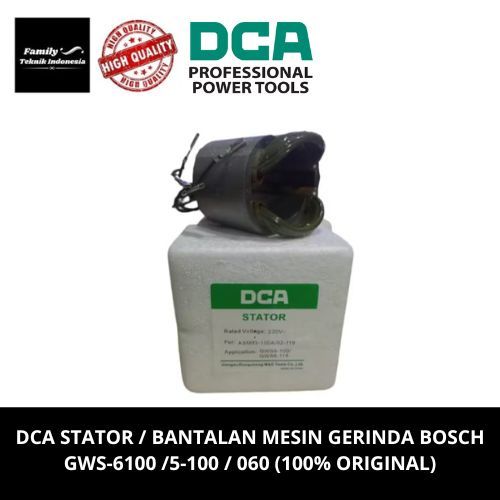 dca stator / bantalan mesin gerinda bosch GWS-6100 /5-100 / 060 (100% ORIGINAL)