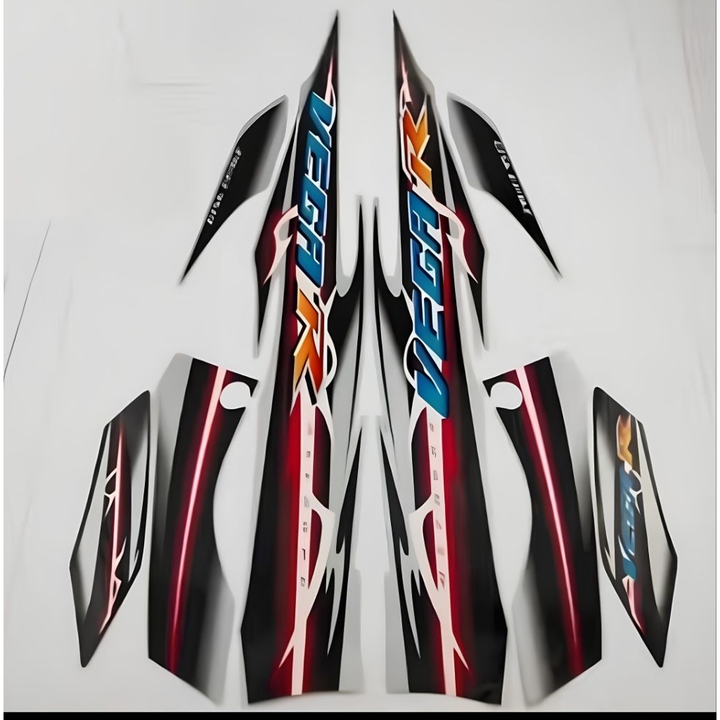 striping vega r new 2007 2008 setiker vega r new 2007 2008 hitam silver