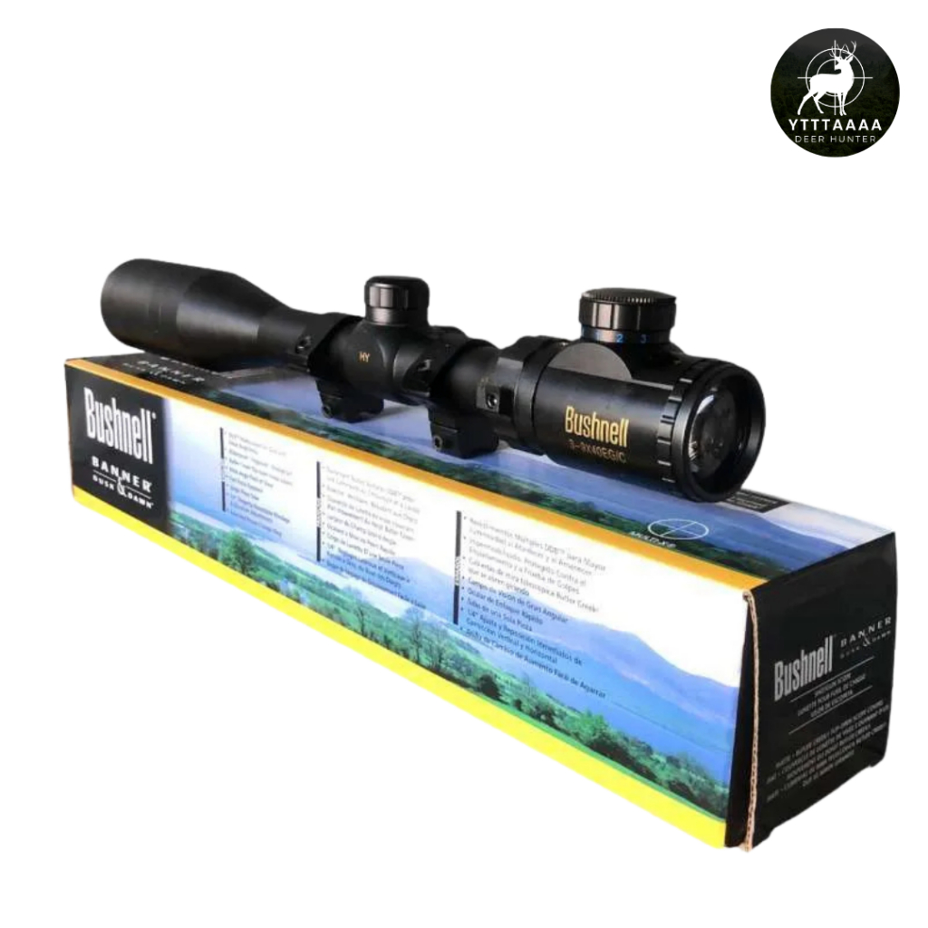 Teleskop Senapan Pilihan Bushnell / Hakko 3-9x40 EG – Reticle Dual Color