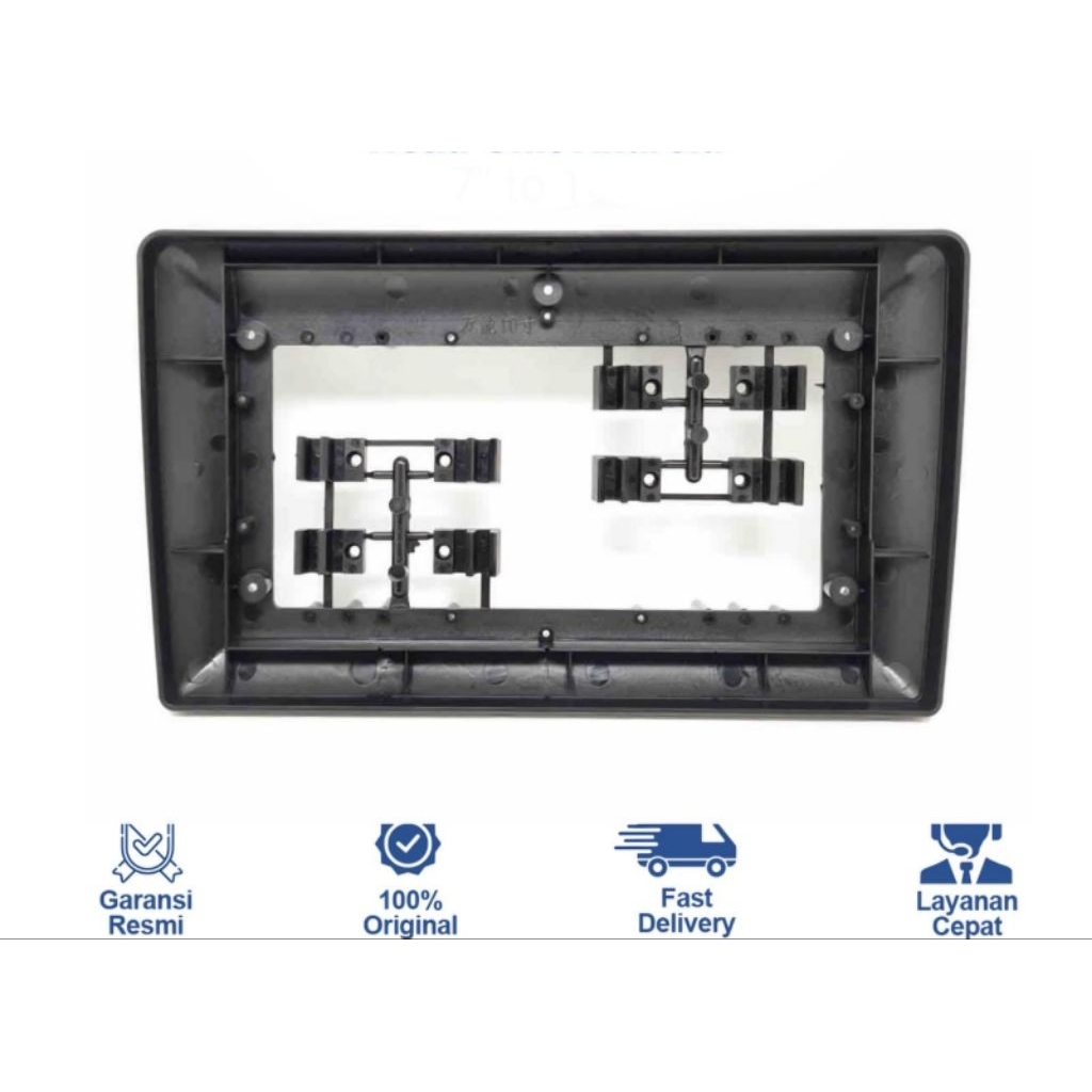 Frame head unit tv mobil android 10 inch mobil calya/sigra free baut