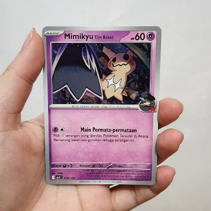 Kartu Pokemon TCG Indonesia - Mimikyu