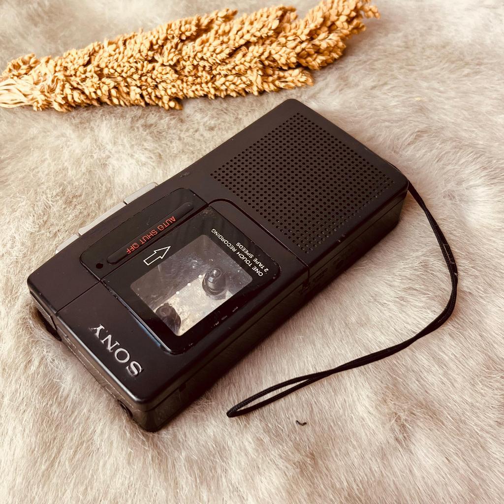 Sony Microcassette Recorder M-330 Voice Recorder Kaset Mini Vintage Original Made in Japan Koleksi A