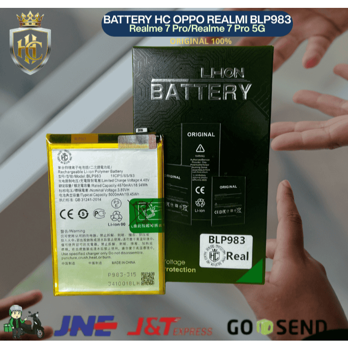 BATERAI BLP983 Realme 7 Pro/Realme 7 Pro 5G