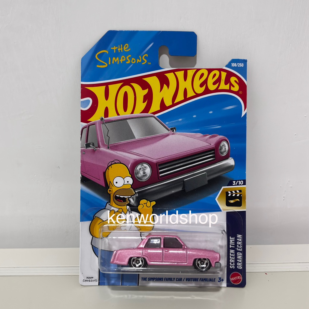 Hot Wheels The Simpsons Family Car / Voiture Familiale | Hot Wheels Hot Item | Hot Wheels Original