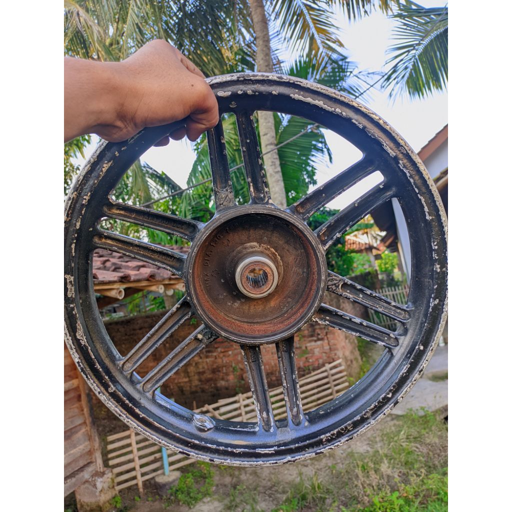 Velg belakang spin 125 new as 20 ring 14 skywave skydrive hayate seken original