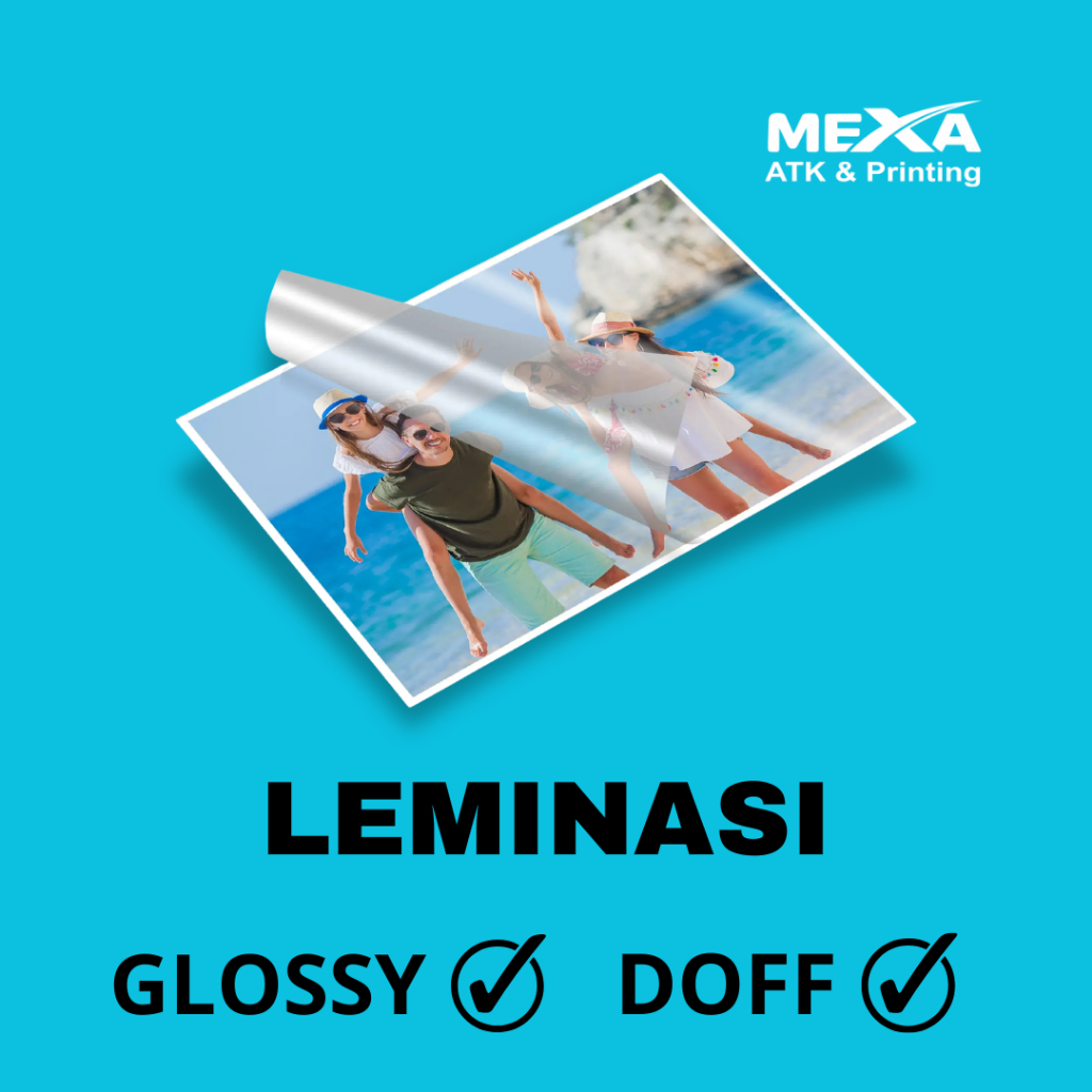Custom Jasa Laminasi Dokumen A4 & F4 - Plastik Laminating Panas Glossy Awet & Kaku - Pelindung Ijaza