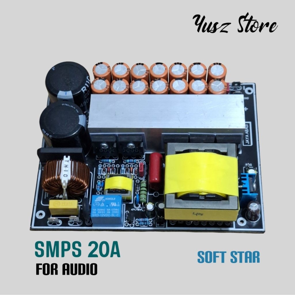 SMPS 20A CT 24V 32V 45V 65V 80V For Audio 20 Ampere Power Supply Unit