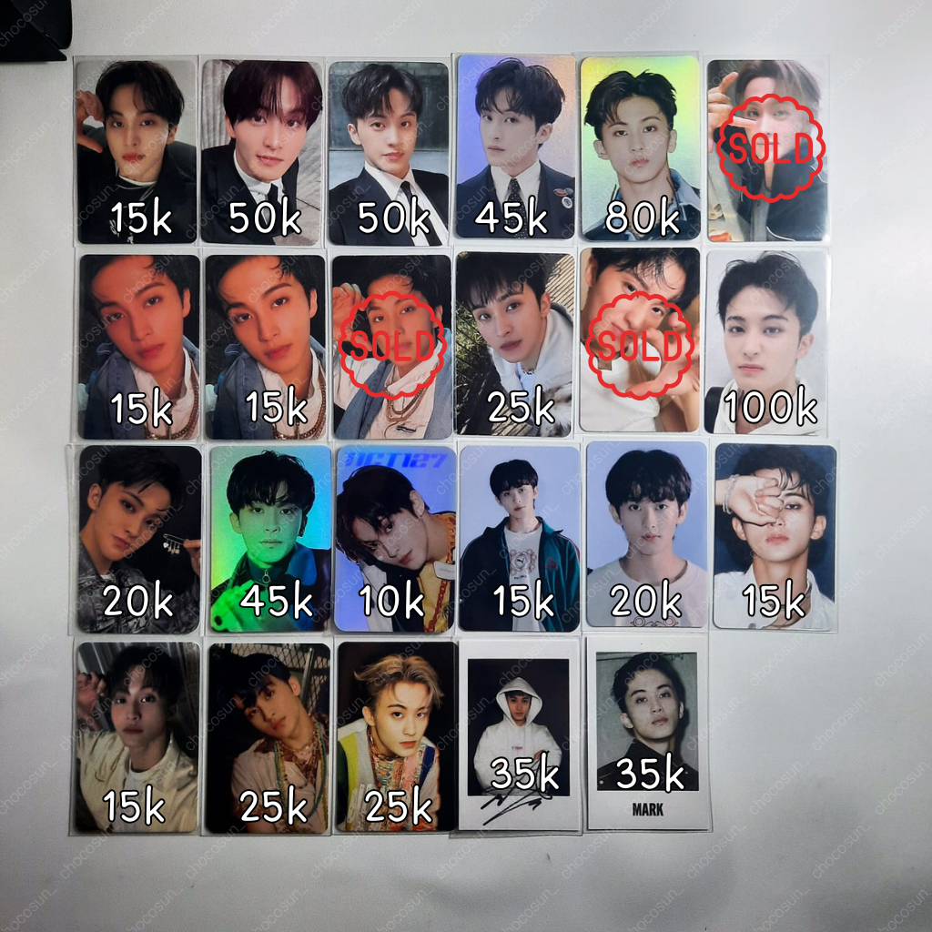 [BACA DESKRIPSI] Photocard PC Mark Lee NCT 127 Dream qq walk jas dreamscape tha firstfruit photobook