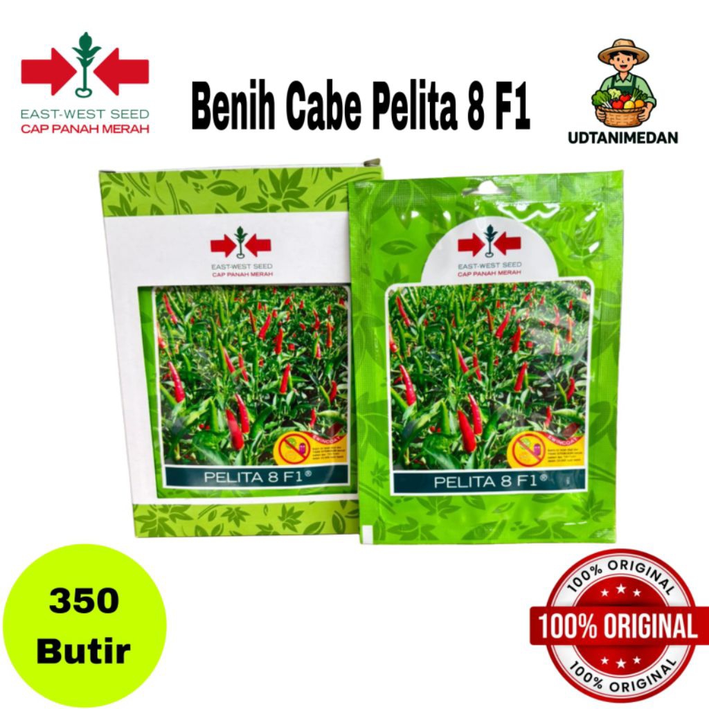 Benih Cabe Rawit Pelita 8 F1 isi 350 butir