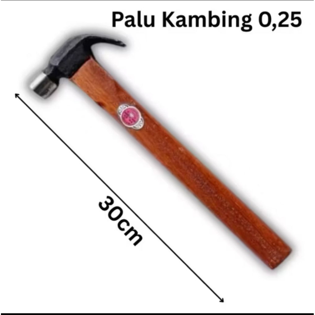Palu Kambing Palu alat Tukang Palu gagang Kayu Murah Palu Untuk Tukang