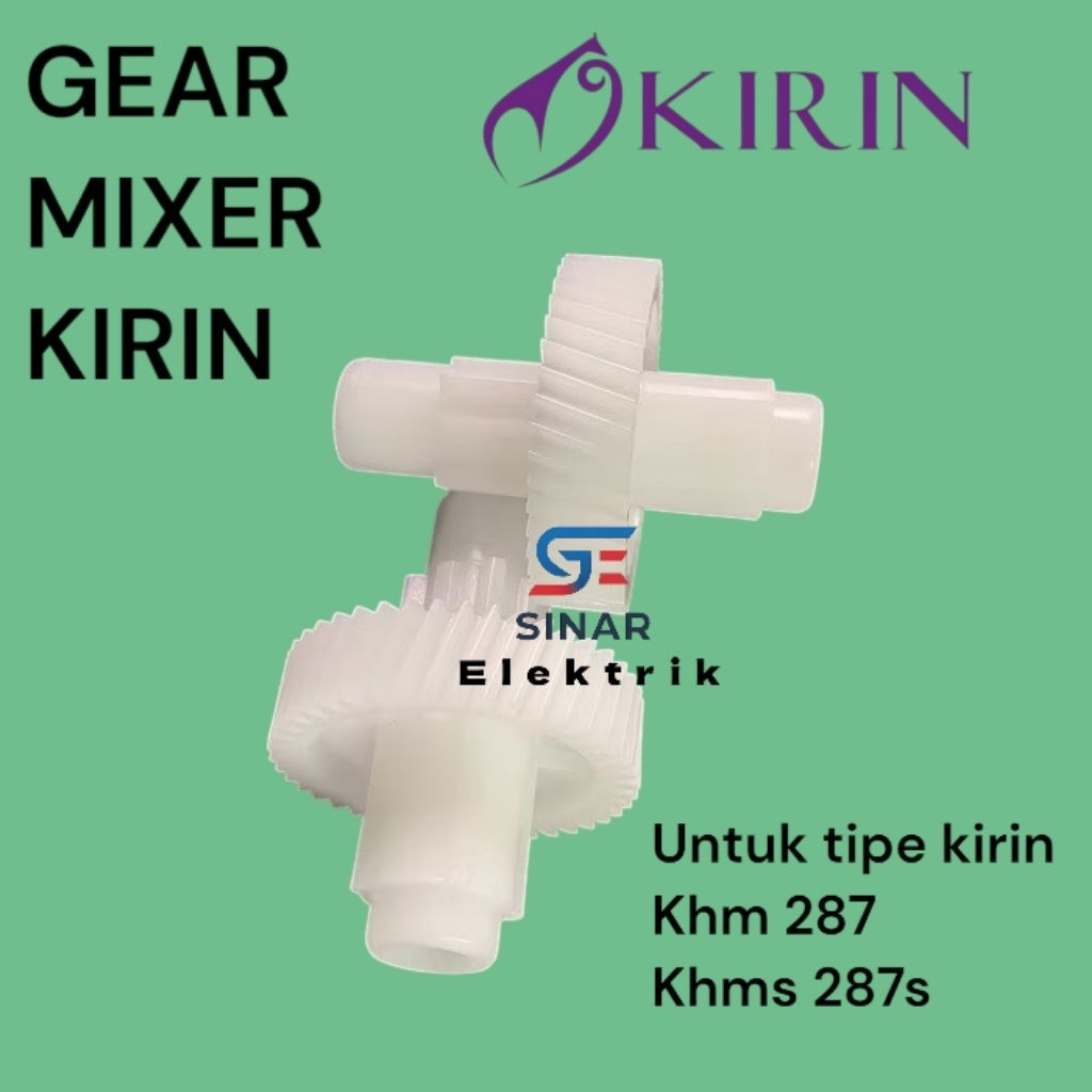 GEAR GIGI MIXER KIRIN KHM-287 KHM-287s ORIGINAL 1 Pasang