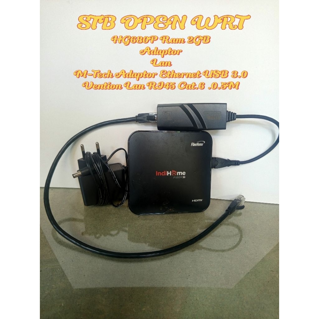 Openwrt STB HG680P Dualboot Ram 2GB Wifi On