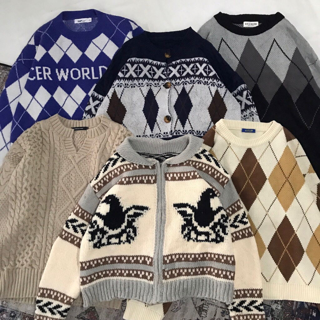 cardigan vintage|| Sweater vintage