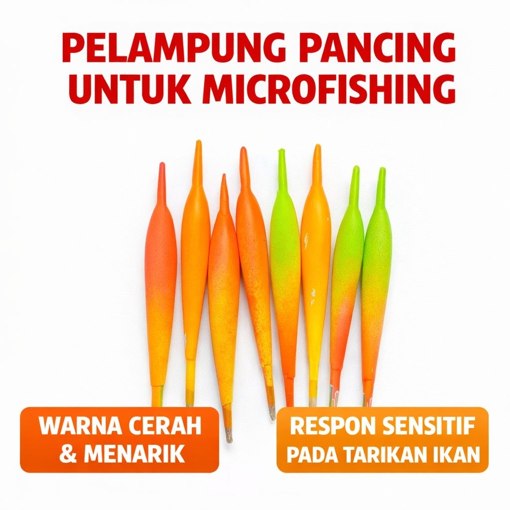 Pelampung Pancing Micro Fhising - Kumbul / Kambangan Pancing