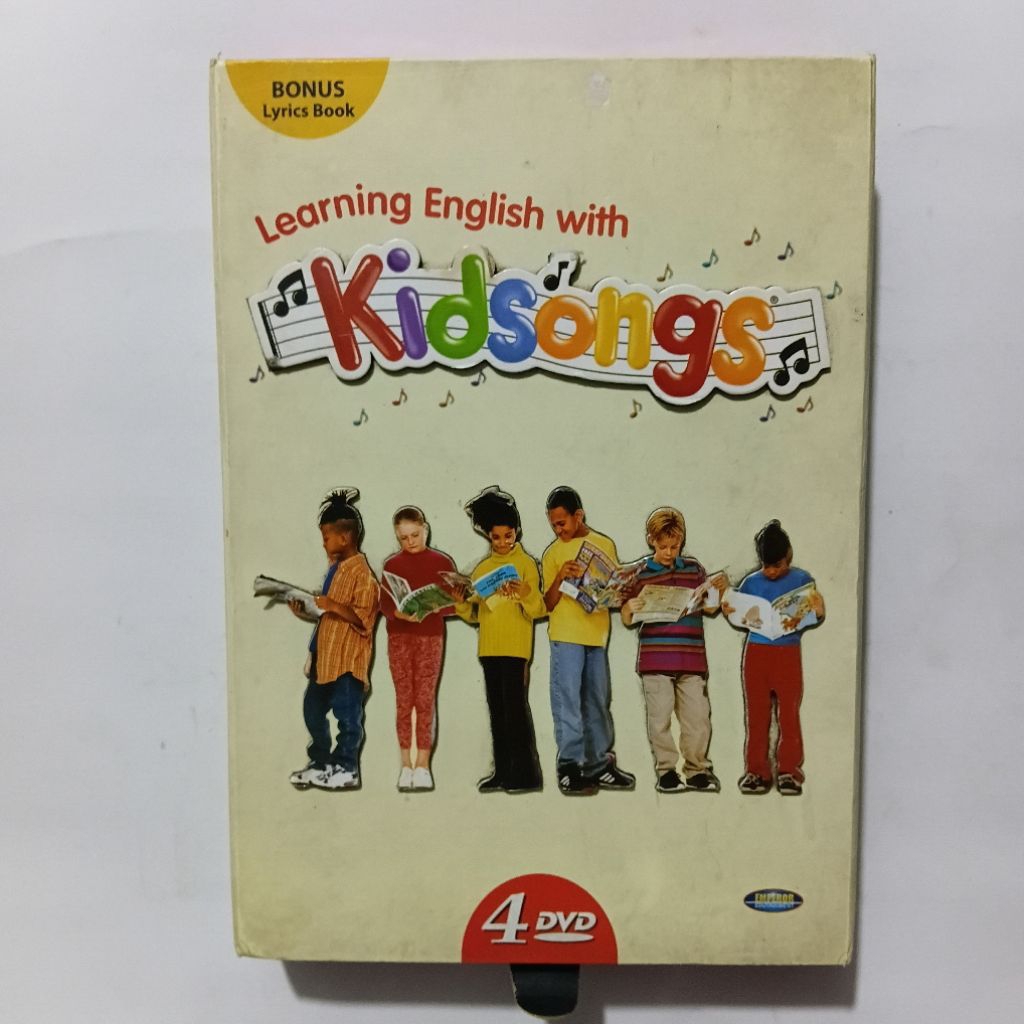 DVD Learning English with KIDSONGS box set 4 disc