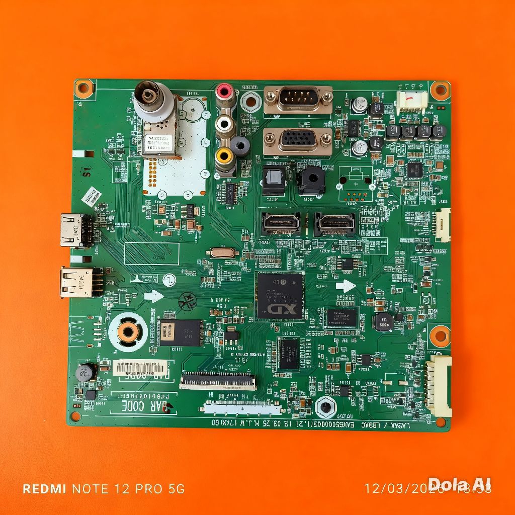 mb Mainboard asli cabutan led tv televisi LG 32LN549C-TA 32LN549C normal