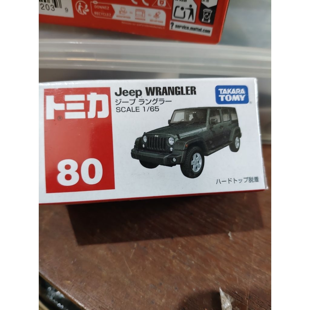 Tomica Jeep Wrangler no 80