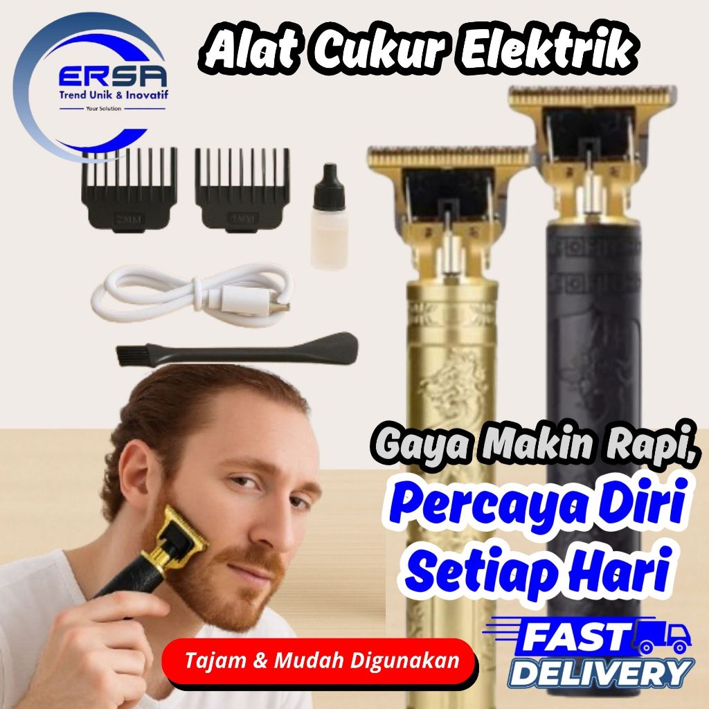 ALAT CUKUR / ALAT CUKUR ELEKTRIK / CUKURAN VINTAGE T9 ALAT CUKUR/ ALAT CUKUR HAIR CLIPPER TRIMMER T9