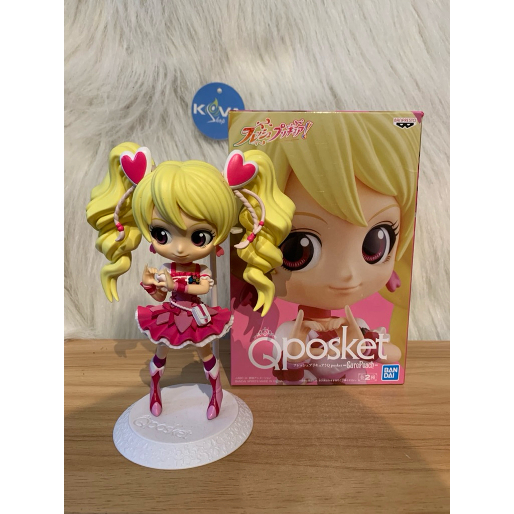 figure anime original precure Qposket variasi A cure peach edition ready BIB