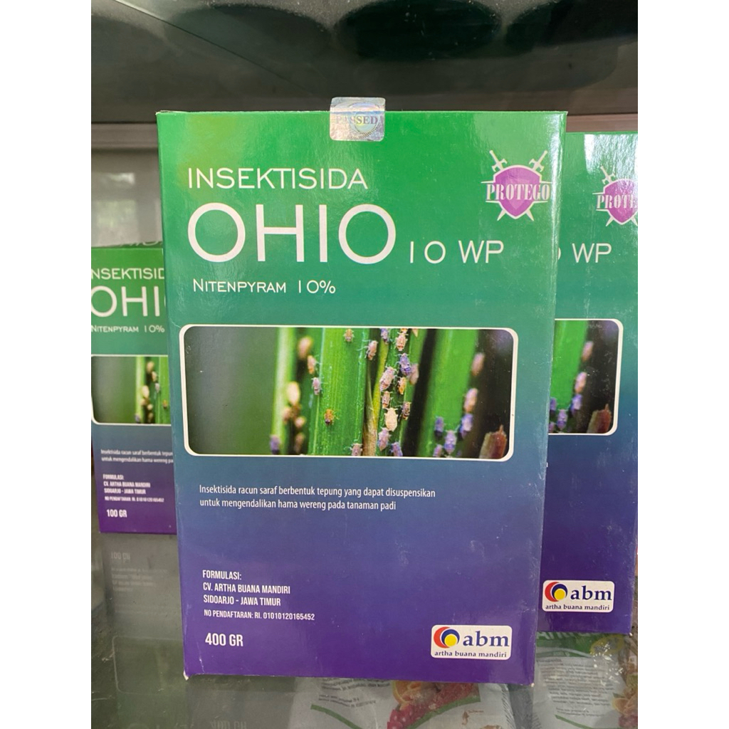 insektisida OHIO bahan aktif Nitenpyram berbentuk tepung untuk hama wereng