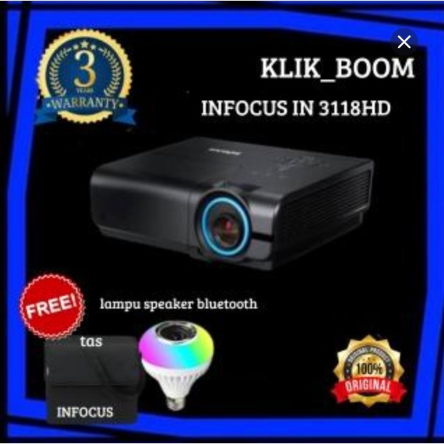 Proyektor Infocus IN3118HD Original Projector