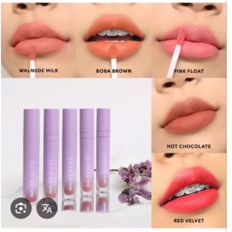 KAILA BEAUTE LIP COTTON LIP CREAM MATTE TRANSFERPROOF