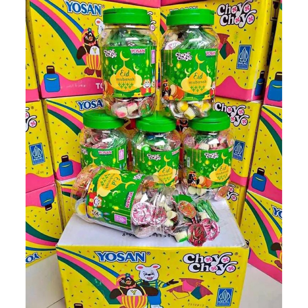 Coklat Yosan Choyo - Choyo Toples Isi 60Pcs
