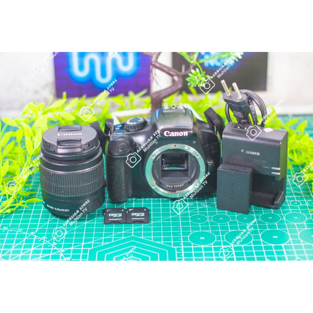 Kamera Canon 1100d second/bekas apa ada nya