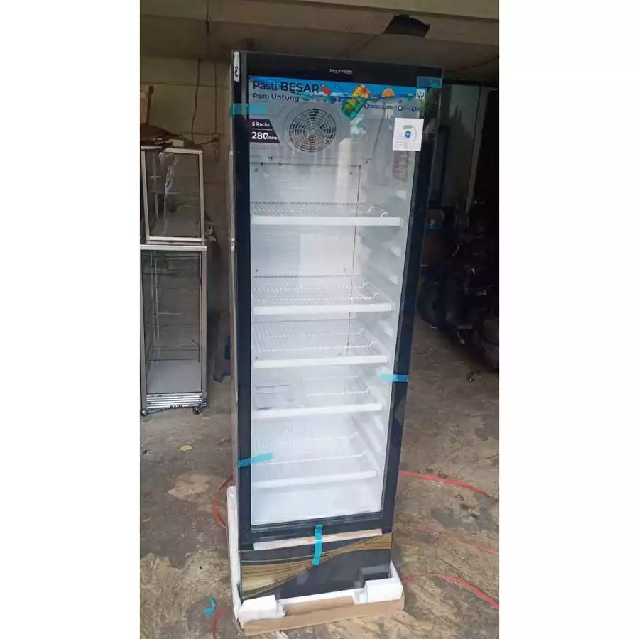 Polytron Showcase Lemari Pendingin Minuman Scn 287 5 rak POLYTRON SCN 287