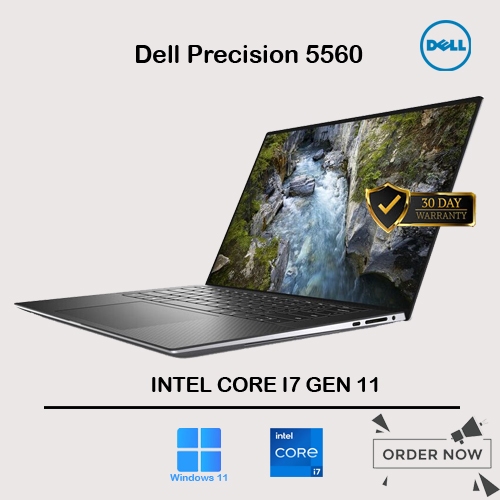 LAPTOP DELL PRECISION 5560 / CORE I7 GEN 11 / VGA NVIDIA T1200