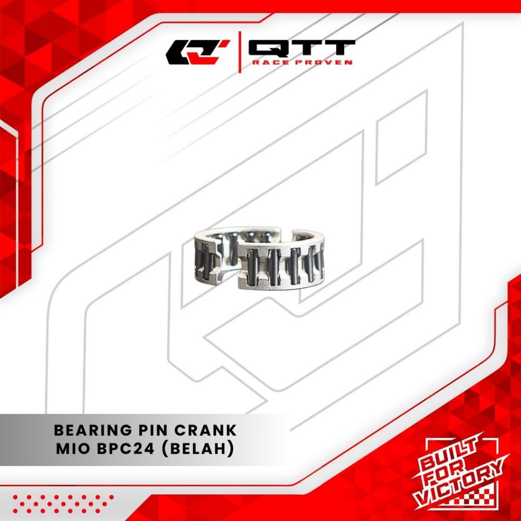 QTT Bearing Pen Pin Stroke Struk Belah Mio Vixion Vega ZR Jupiter Mx Z1 BPC24-B