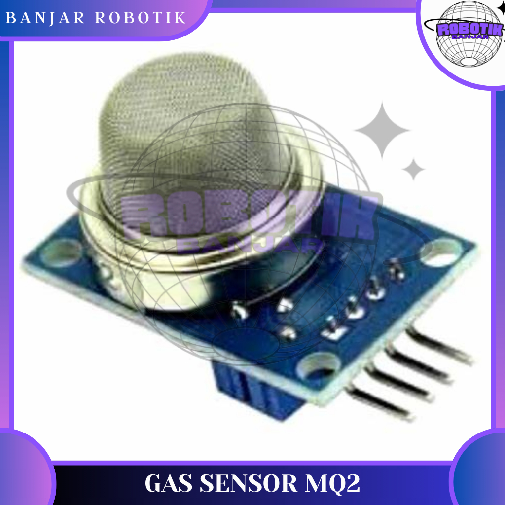 Gas Sensor Modul Sensor Gas MQ-2 MQ2 - Arduino Sensor - Banjar Robotika