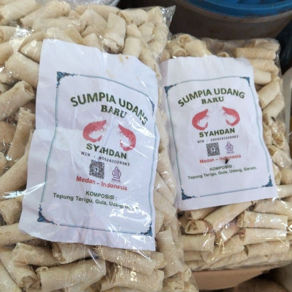 Sumpia Udang Mentah 1 kg/bungkus