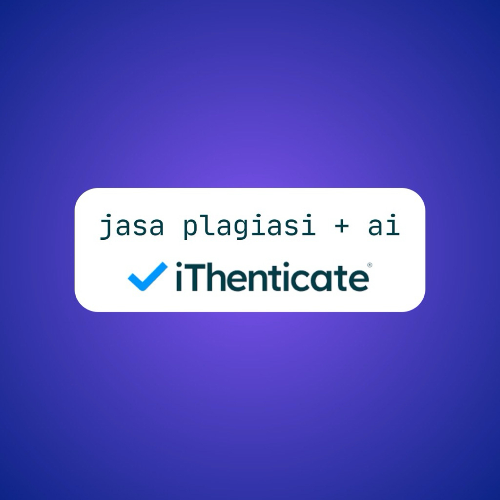 Cek Plagiasi + AI Ithenticate
