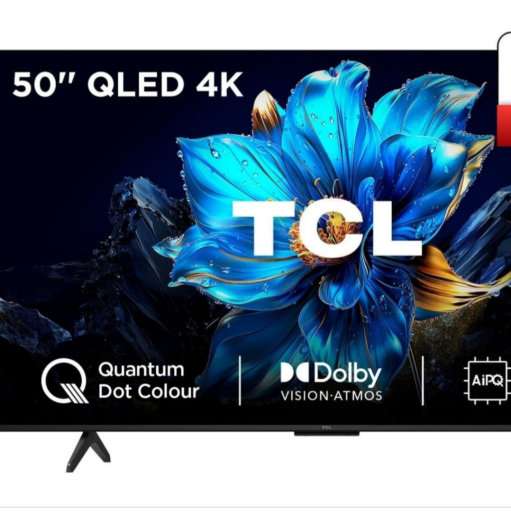 TV LED TCL 50INCH 50P7K QLED 4K GOOGLE TV