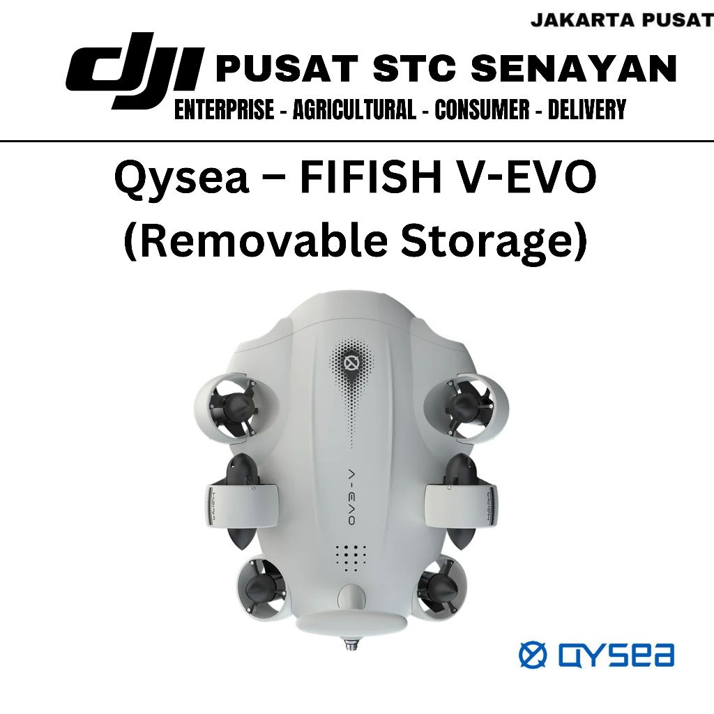 Qysea – FIFISH V-EVO Standard (Removable Storage) - Drone Underwater
